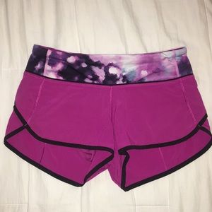 Lululemon Speed Shorts
